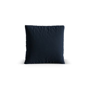 Perna decorativa, Nuria-88, Micadoni Home, 70x70 cm, catifea, albastru inchis