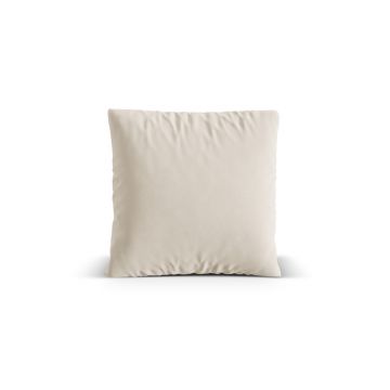 Perna decorativa, Nuria-88, Micadoni Home, 70x70 cm, catifea, bej