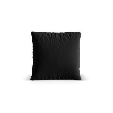Perna decorativa, Nuria-88, Micadoni Home, 70x70 cm, catifea, negru