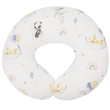 Perna pentru alaptare Appekids Balloons, 100% Bumbac, 60X60 cm