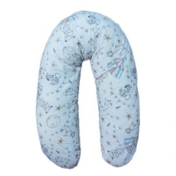 Perna pentru gravida Appekids Circus, Fibre din silicon, 180 cm