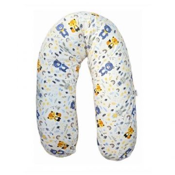 Perna pentru gravida Appekids Forest, Fibre din silicon, 180 cm
