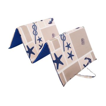 Pernă pentru scaun de grădină bej pentru șezlong 49x137 cm Marine – B.E.S.