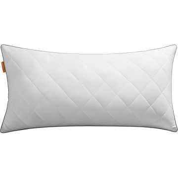 Perna vara iarna reversibila Songmics Alb 80x40x10 cm (Polyester 100%)