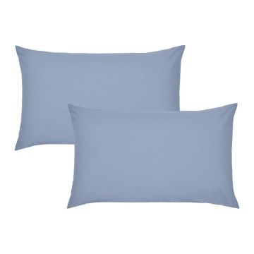 Fețe de pernă 2 buc. din bumbac percale 75x50 cm Easy Iron Percale – Catherine Lansfield