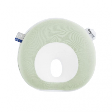Perna anti-plagiocefalie Babymoov Cosyhead Fresh Sage Green, 24 x 22.5 x 4 cm