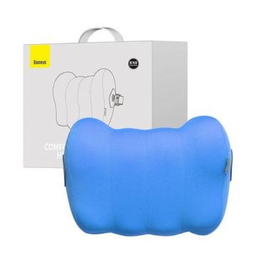 Perna auto suport cap Baseus ComfortRide, Design ergonomic (Albastru)