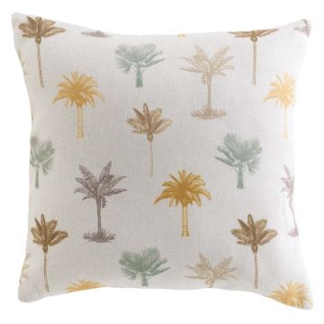 Pernă decorativă 45x45 cm Palmelia – douceur d'intérieur