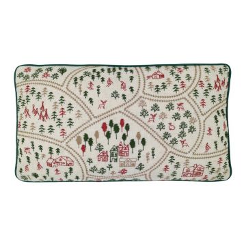 Pernă decorativă din amestec de in 30x50 cm Ski Village – Catherine Lansfield