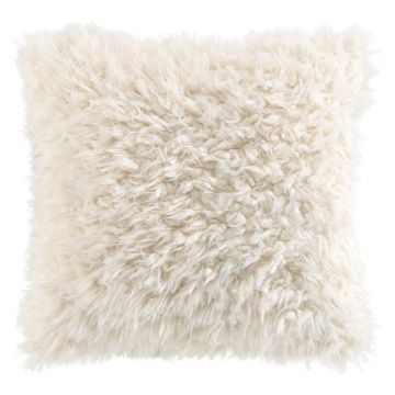 Pernă decorativă din blană artificială 45x45 cm Mouton – douceur d'intérieur