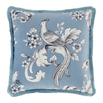 Pernă decorativă din catifea 45x45 cm Bridgerton Regal Floral – Catherine Lansfield
