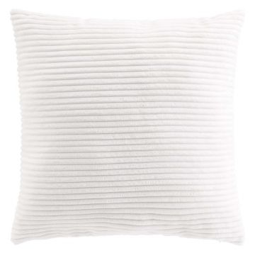 Pernă decorativă din catifea reiată 45x45 cm Nils – douceur d'intérieur