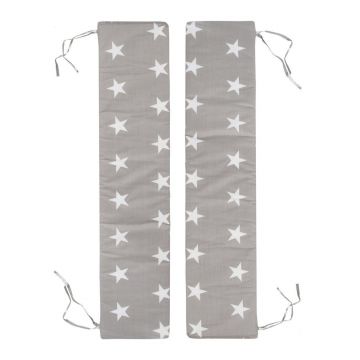 Set huse de protecție pentru set de grădină pentru copii grej 2 buc. 18x90 cm Little Stars – Roba