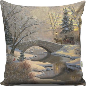 Pernă Bridge, 43 x 43 cm