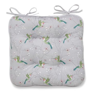 Pernă de scaun 34x36 cm Hummingbirds – Cooksmart ®