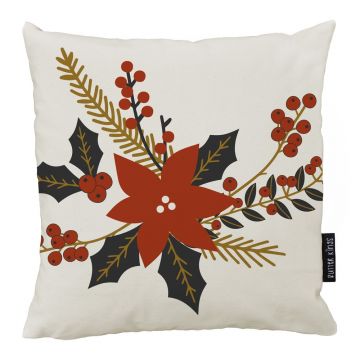 Pernă decorativă 45x45 cm cu model de Crăciun Christmas Star – Butter Kings