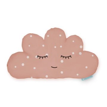 Pernă decorativă Little Nice Things Cloud, roz coral