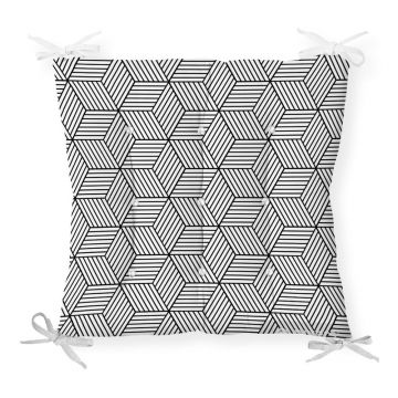 Pernă pentru scaun cu amestec de bumbac Minimalist Cushion Covers CrisCros, 40 x 40 cm