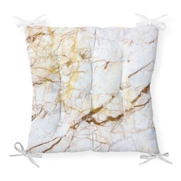 Pernă pentru scaun cu amestec de bumbac Minimalist Cushion Covers Luxurious, 40 x 40 cm