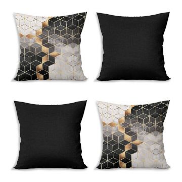 Fețe de pernă în set de 4 buc. 43x43 cm Optic - Minimalist Cushion Covers