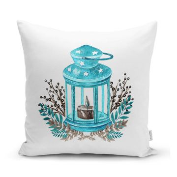 Față de pernă din material textil 43x43 cm cu model de Crăciun – Mila Home